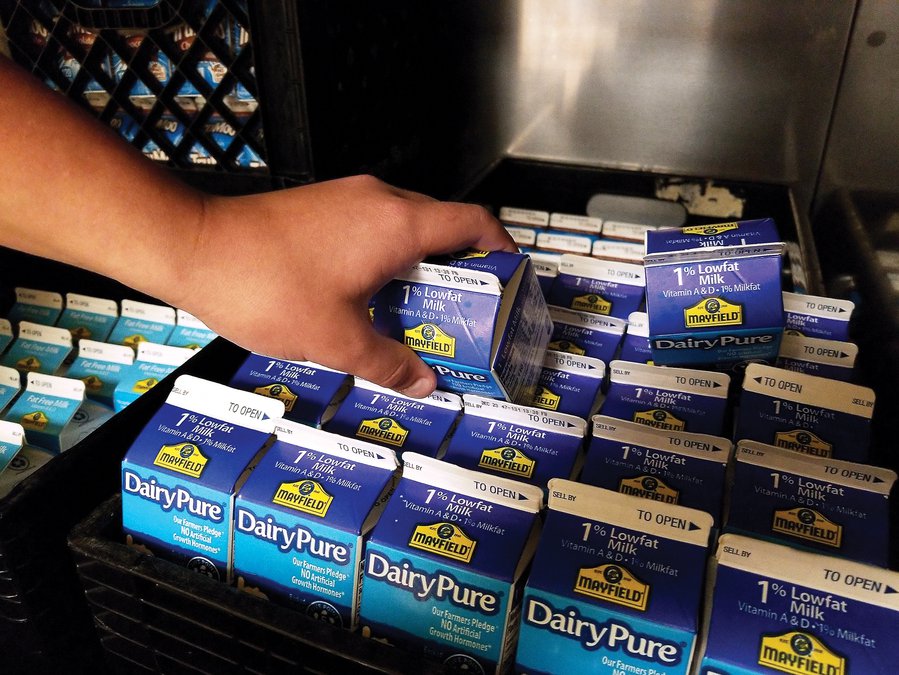 Hall school system nixes milk contract after Mayfield dairy closes